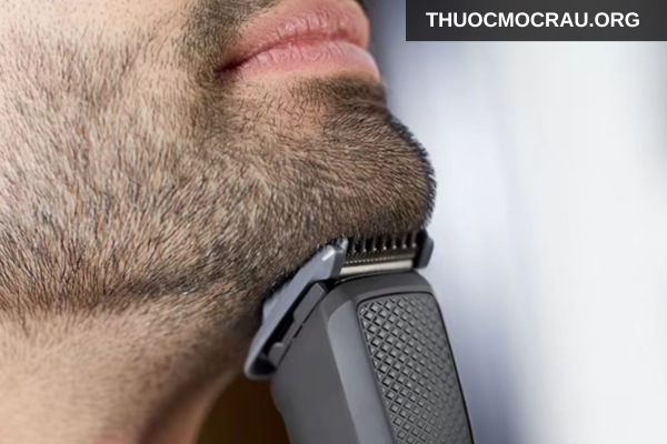 Cắt tỉa định kỳ để giữ râu gọn gàng