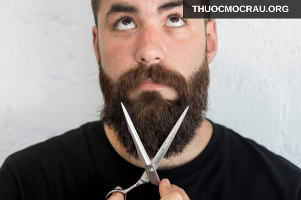 Tỉa râu thay vì cạo sát