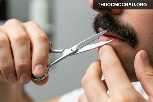 Tỉa râu thay vì cạo sát