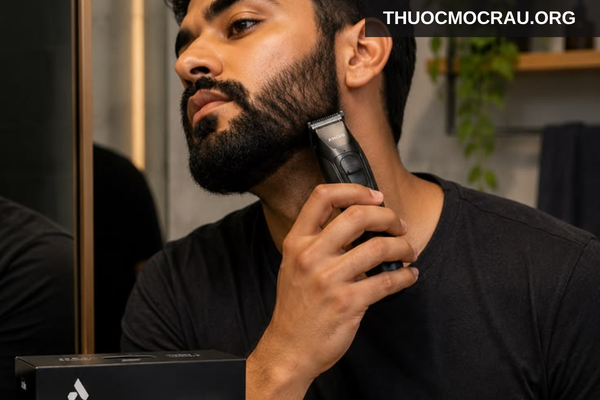 Cạo râu buổi tối có tốt không