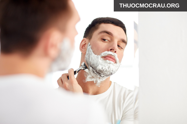 Chăm sóc da sau khi cạo râu